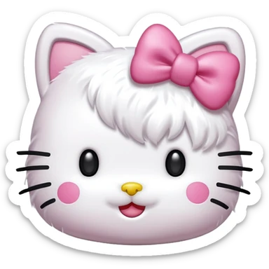 A Helli kitty sticker