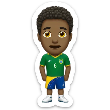 Brazil losing to england sticker