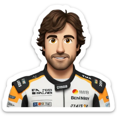 Fernando Alonso sticker