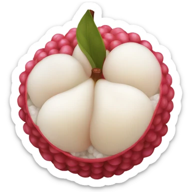 lychee sticker