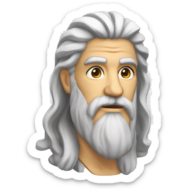 Ejderin üstüne Zeus binsin sticker