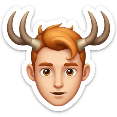 Capo con le corna sticker