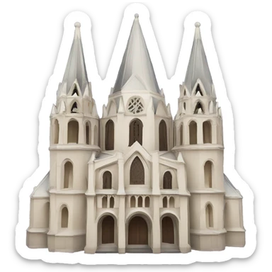 st basils cathedral shaped like the guy fawkes mask sticker