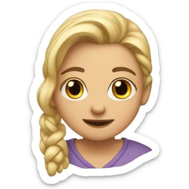 Девочка sticker