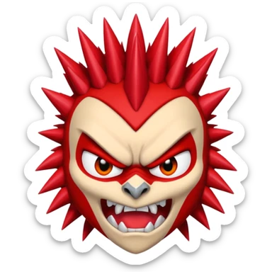 Troop master grimm from hollow knight sticker