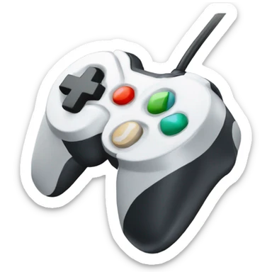 gamer joystick sticker