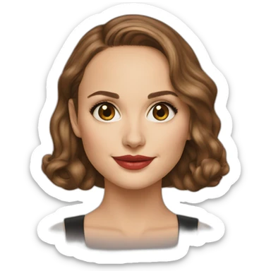 Natalie Portman sticker