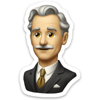 industrialist 1920s sticker