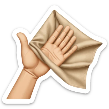 mendil sallayan el sticker