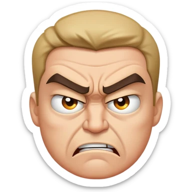 Really really really annoyed sticker