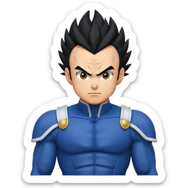 Vegeta ulta ego sticker