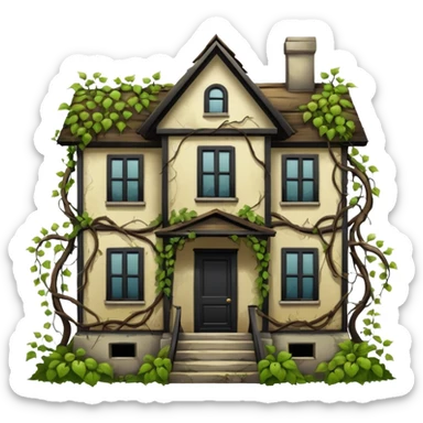 Abandoned House sticker
