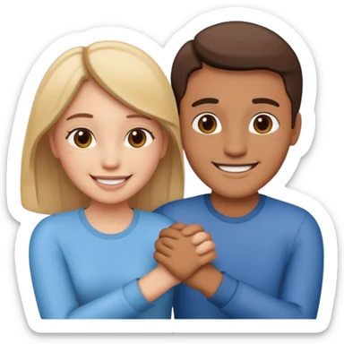 Amour à distance sticker