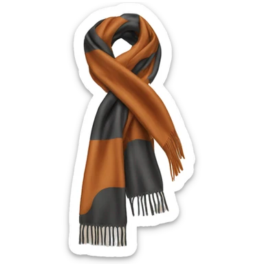 acne studios scarf sticker