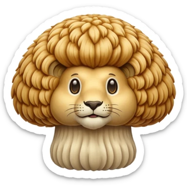 a lions mane🦁 sticker