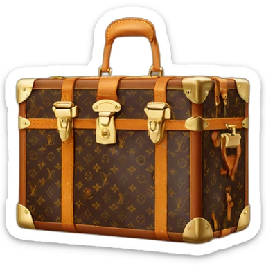louis vuitton trunk luggage sticker