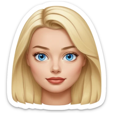 Maggot Robbie with blue eyes sticker