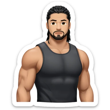 Roman Reigns WWE wrestler sticker