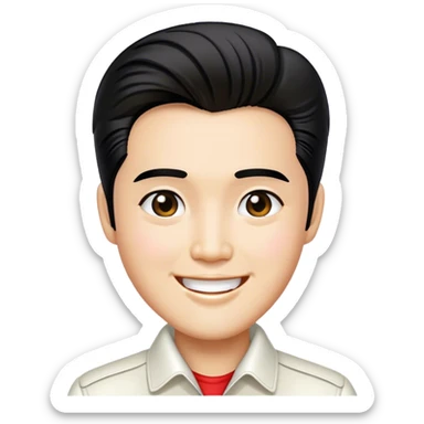 elvis gao (chinese person) happ sticker