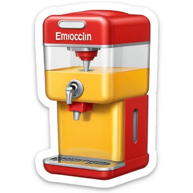 soda dispenser sticker