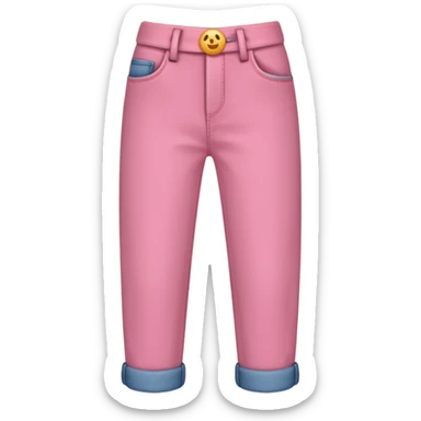 pantalones: rosa sticker