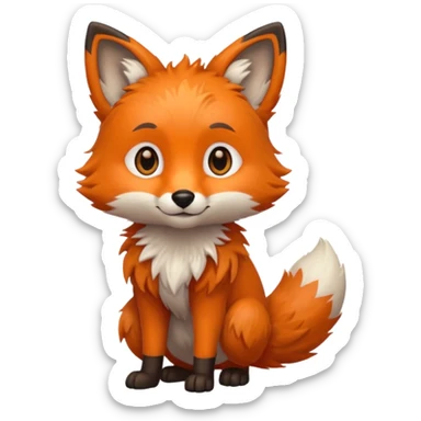 Foxy sticker