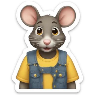 Ratón Micki sticker