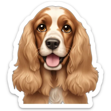 Cocker spaniel  sticker