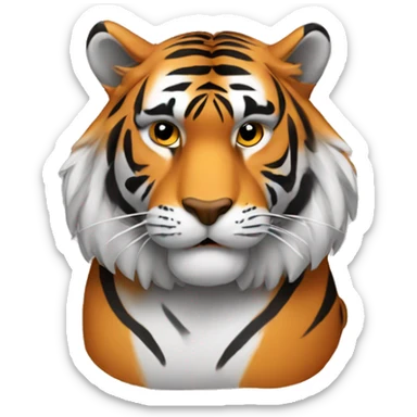 Tiger with gg  sticker