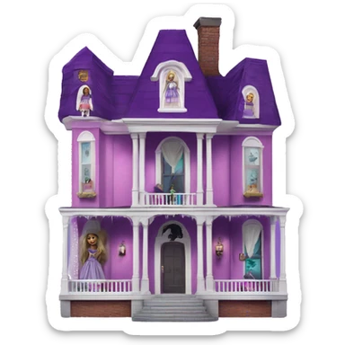 Barbie’s 9 story tall haunted dream mansion  sticker