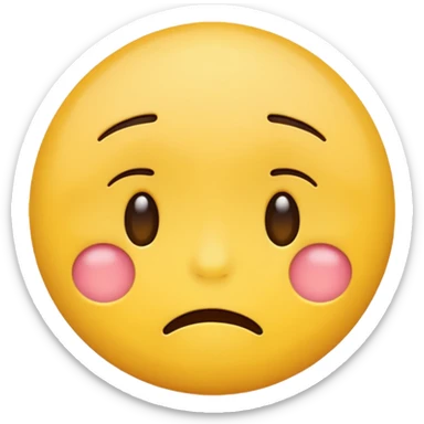 I want to create an emoji in that image we can see both Sad and happy feeling simultaneously sticker