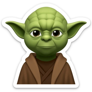 Yoda sticker