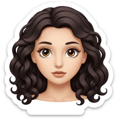 lash esthetic  sticker