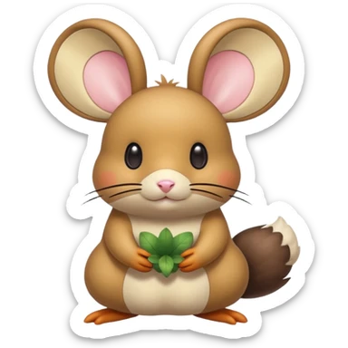 Dedenne-Buneary-Bunnelby-fusion sticker