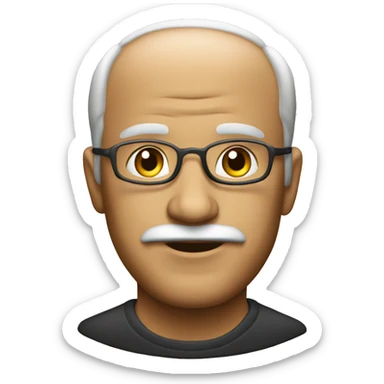 A socialist man sticker