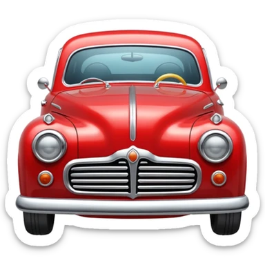 vintage car emoji sticker