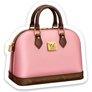 louis vuitton pink sticker