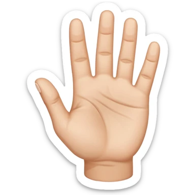 haz una mano que sea así 👇🏽 pero al revés pero que sea así cómo este emoji 👇🏽 sticker