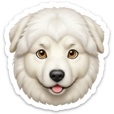 Great Pyrenees Emoji sticker