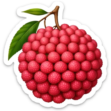 lychee fruit sticker