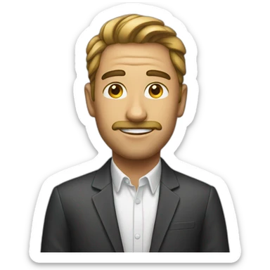 no talent just work sticker