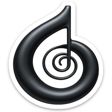 musical note sticker
