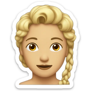 Femme embrassant homme sticker