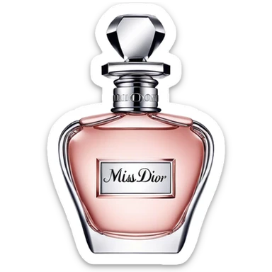 Miss dior perfume sticker