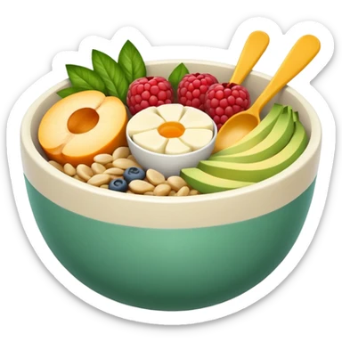 healthy bowls sticker