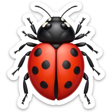 ladybug sticker