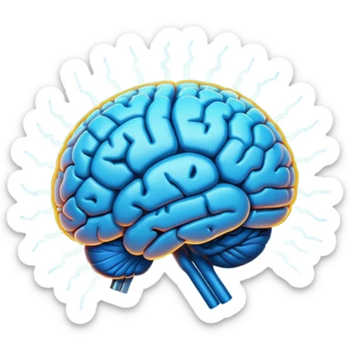 Brain signal sticker