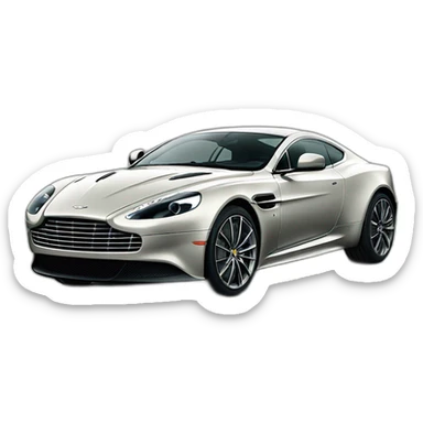 Aston martin sticker