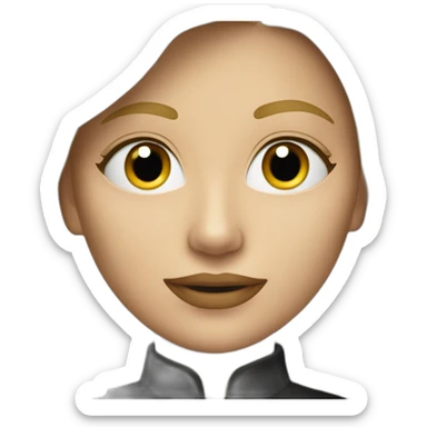 Un femme Blonde sur un canapé dans le noir sticker