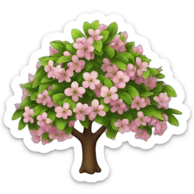 cherry tree sticker